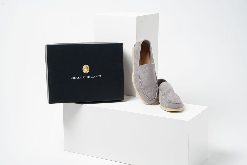 Yacht Loafers - Grey - Men